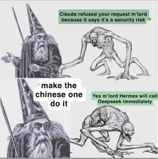 跟Hermes近況